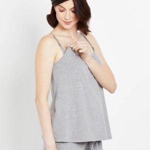 Motherhood Maternity RELAXED FIT NURSING  Cami M NWT
